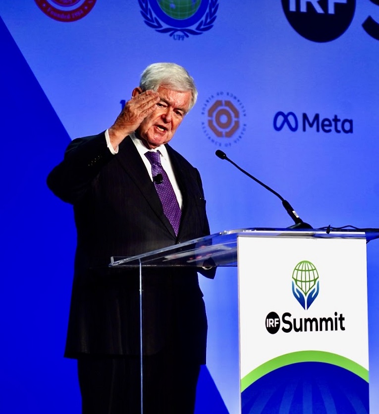 Newt Gingrich, Washington DC 1st Feb 2023